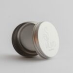 CONTENITORE PORTASAPONE in alluminio