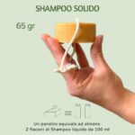 SHAMPOO SOLIDO DELICATO Arancio dolce, Calendula e Amido di Riso - immagine 3
